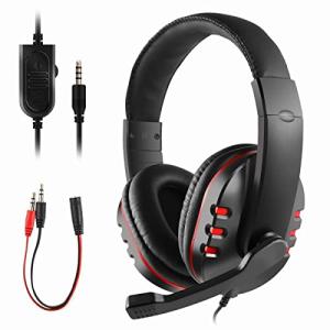 Wired Stereo Gaming Headset with Mic for PS4/Xbox
