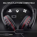 Wired Stereo Gaming Headset with Mic for PS4/Xbox