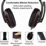 Wired Stereo Gaming Headset with Mic for PS4/Xbox