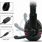 Wired Stereo Gaming Headset with Mic for PS4/Xbox