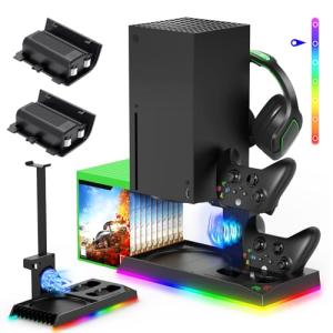 FYOUNG Xbox Series X Vertical Stand with Cooler