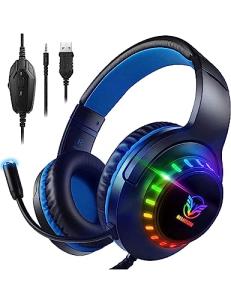 Pacrate RGB Gaming Headset for PS4/Xbox/PC/Nintendo