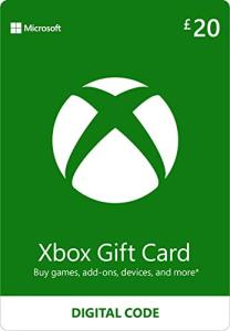 Xbox Gift Card - £20 Digital Voucher
