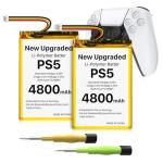 2-Pack PS5 Controller Replacement Batteries with Toolkit