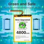 2-Pack PS5 Controller Replacement Batteries with Toolkit