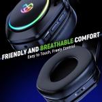 Tatybo Wireless Gaming Headset with 7.1 Surround Sound