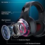 KAPEYDESI Wireless Gaming Headset with Noise Cancelling