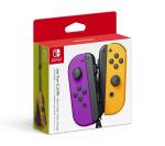 Nintendo Switch Neon Purple Orange Joy-Con Set