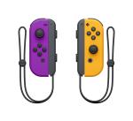 Nintendo Switch Neon Purple Orange Joy-Con Set