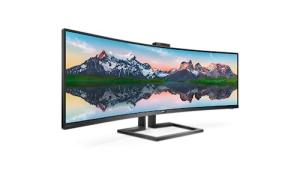 Philips 49" Curved Dual QHD Monitor with Webcam
