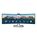 Philips 49" Curved Dual QHD Monitor with Webcam