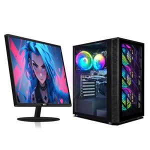 STGsivir Gaming PC Bundle with 24" Monitor