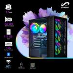 STGsivir Gaming PC Bundle with 24" Monitor