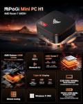 NiPoGi Hyper H1 Mini Gaming PC 4K Triple Display