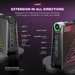 ACEMAGICIAN Mini Gaming PC Ryzen 7 Pro 5875U