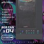 STGsivir Gaming PC Bundle with 24" Monitor