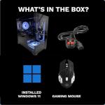 Intel i7 Gaming PC with RTX 3050 and 16GB RAM