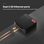 BOSGAME Mini Gaming PC Ryzen 7, 16GB RAM