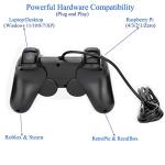 USB Wired Game Controller for PC and Raspberry Pi