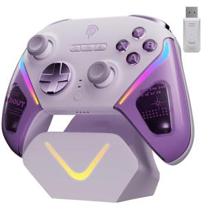 EasySMX Wireless Game Controller with RGB Lighting