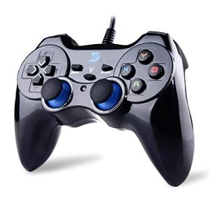 ZD-V+ Vibration-Feedback Wired Gamepad Controller - Black