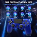 Effdrdfs Wireless PS4 Controller with Vibration