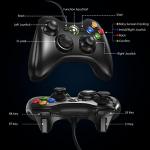 Gezimetie Wired Game Controller for Xbox 360