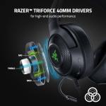 Razer Kraken V3 X Wired Gaming Headset - Black