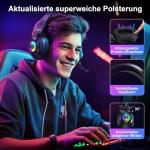 Vakedy HW10 Wireless Gaming Headset with RGB