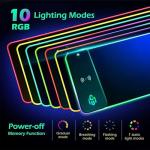 GIM RGB Wireless Charging Gaming Mouse Pad 800x300mm