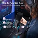 FIFINE XLR/USB RGB Gaming Microphone for Streaming