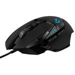 Logitech G502 HERO Wired Gaming Mouse - Black