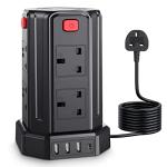 Surge Protector Power Strip with USB Ports