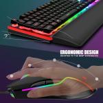 RedThunder K10 RGB Gaming Keyboard & Mouse Combo