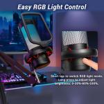 TONOR USB Gaming Microphone with RGB Boom Arm