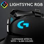 Logitech G502 HERO Wired Gaming Mouse - Black