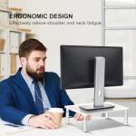 Bracwiser Adjustable Monitor Stand for Gaming