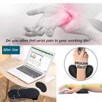 Ergonomic Memory Foam Arm Rest for Desk