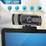 YIMONA 1080P Webcam with Microphone and Privacy Cover
