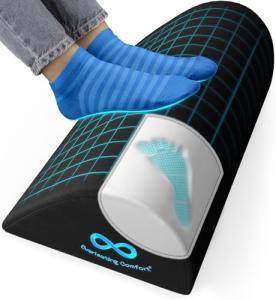 Comfortable Memory Foam Footrest for Gaming & Office