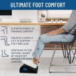 Comfortable Memory Foam Footrest for Gaming & Office