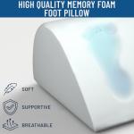 Comfortable Memory Foam Footrest for Gaming & Office