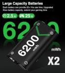 Rechargeable Battery Pack for Xbox Controllers