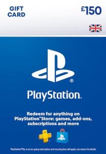 PlayStation Store Gift Card £150 for PS5/PS4