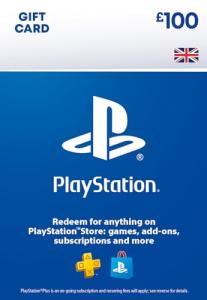 £100 PlayStation Store Gift Card for PS5/PS4