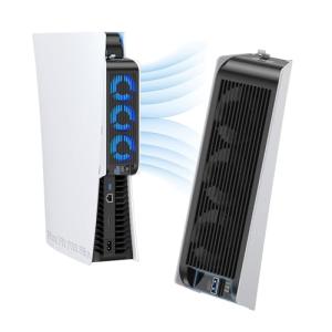 KIWIHOME PS5 Horizontal Cooling Fan with LED