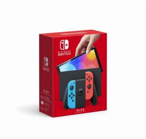 Nintendo Switch OLED with Red/Blue Joy-Con