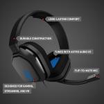 ASTRO A10 Gaming Headset - Blue for PS4