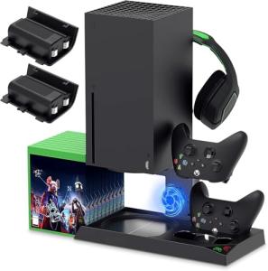 YUANHOT Xbox Series X Cooling Stand & Charger