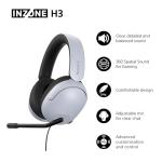 Sony INZONE H3 Gaming Headset with Boom Mic